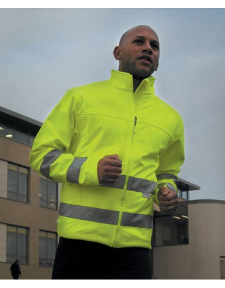 Jachetă subțire de lucru fosforescentă